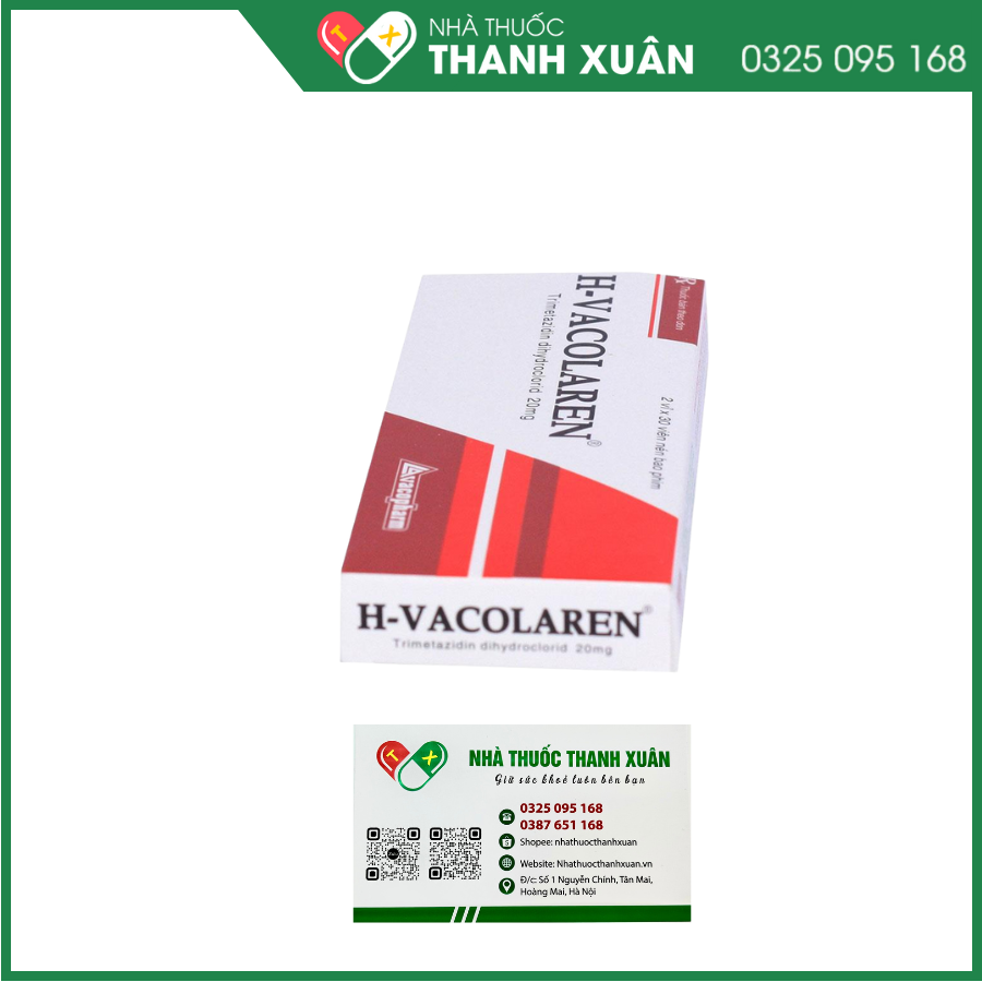 H-Vacolaren 20mg hỗ trợ điều trị